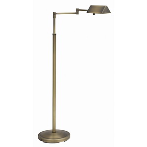 Pinnacle - 1 Light Floor Lamp-50 Inches Tall and 10 Inches Wide