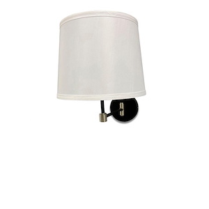 Sawyer - 1 Light Swing Arm Wall Sconce-14 Inches Tall and 11 Inches Wide