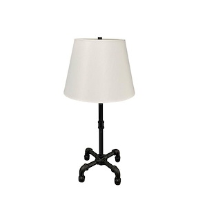 Studio - 1 Light Table Lamp-29 Inches Tall and 12.5 Inches Wide