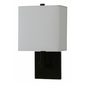 1 Light Direct Wire Wall Mount-11.5 Inches Tall and 7 Inches Wide - 619708