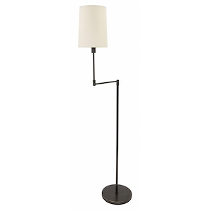 Wolcott - 1 Light Swing Arm Floor Lamp-61.75 Inches Tall and 18.5 Inches Wide