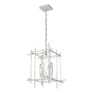 Tura - 4 Light Small Chandelier-20 Inches Tall and 16.9 Inches Wide - 1291035