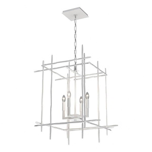 Tura - 4 Light Medium Chandelier-27.4 Inches Tall and 23 Inches Wide