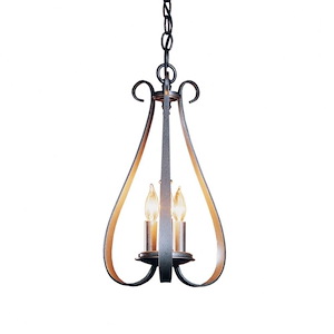 Sweeping Taper - 3 Light Chandelier In Traditional Style-17.2 Inches Tall and 11.6 Inches Wide - 528821