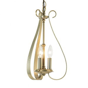 Sweeping Taper - 3 Light Chandelier In Traditional Style-17.2 Inches Tall and 11.6 Inches Wide