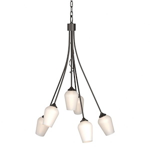 Flora - 6 Light Chandelier In Traditional Style-30.9 Inches Tall and 23.1 Inches Wide - 1275302