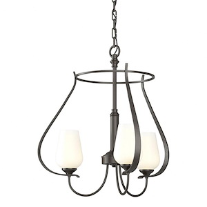 Flora - 3 Light Chandelier In Traditional Style-18.8 Inches Tall and 19.4 Inches Wide - 1275313