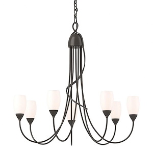 Flora - 7 Light Chandelier In Traditional Style-24 Inches Tall and 24.9 Inches Wide - 1275329