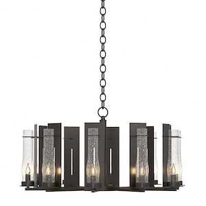 New Town - 10 Light Chandelier In Contemporary Style-15.2 Inches Tall and 30 Inches Wide