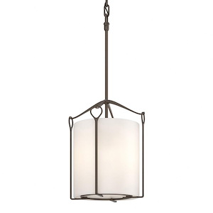 Bow - 1 Light Mini Pendant-23 Inches Tall and 9.8 Inches Wide