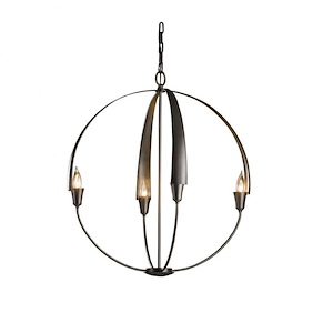 Cirque - 4 Light Large Chandelier In Contemporary Style-28.2 Inches Tall and 25.3 Inches Wide