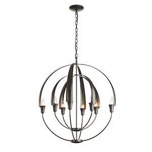 Cirque - 8 Light Chandelier In Contemporary Style-27.9 Inches Tall and 25.4 Inches Wide