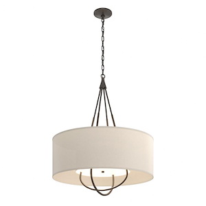 Loop - 4 Light Pendant-33.8 Inches Tall and 28 Inches Wide - 1275259