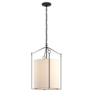 Bow - 3 Light Pendant-28.4 Inches Tall and 19.3 Inches Wide
