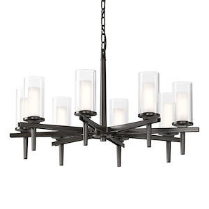 Constellation - 8 Light Chandelier In Contemporary Style-19.3 Inches Tall and 34 Inches Wide