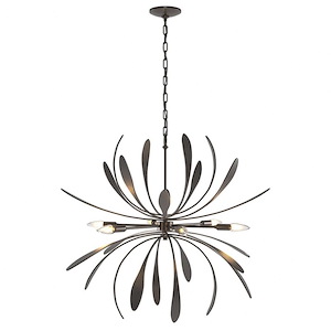 Dahlia - 6 Light Chandelier In Contemporary Style-28.2 Inches Tall and 32.7 Inches Wide - 1275316