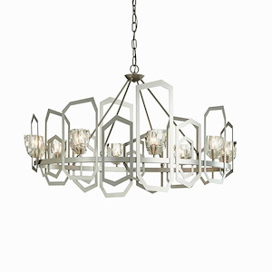 Gatsby - 8 Light Chandelier In Contemporary Style-26.8 Inches Tall and 27.1 Inches Wide - 1045442