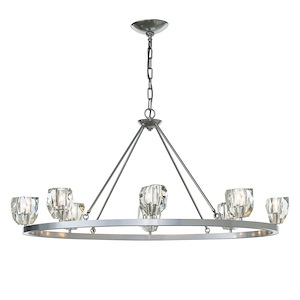 Gatsby - 8 Light Chandelier In Contemporary Style-21.2 Inches Tall and 27.1 Inches Wide