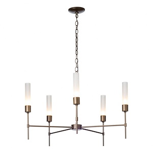Vela - 5 Light Chandelier-19.4 Inches Tall and 30.3 Inches Wide