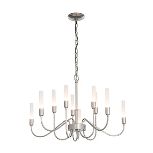 Lisse - 10 Light Chandelier In Contemporary Style-17.6 Inches Tall and 28.3 Inches Wide