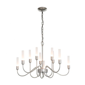 Lisse - 10 Light Chandelier In Contemporary Style-17.6 Inches Tall and 28.3 Inches Wide - 528851