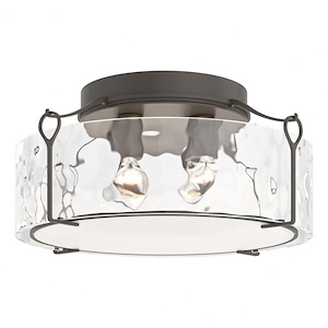 Bow - 4 Light Large Semi-Flush Mount-8.9 Inches Tall and 19.6 Inches Wide