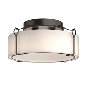 Bow - 4 Light Large Semi-Flush Mount-8.9 Inches Tall and 19.6 Inches Wide - 1275383