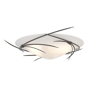 Wisp - 3 Light Semi-Flush Mount-6.6 Inches Tall and 24.9 Inches Wide - 1275385