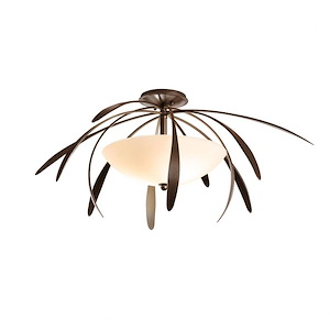 Dahlia - 2 Light Medium Semi-Flush Mount In Contemporary Style-13.9 Inches Tall and 32.7 Inches Wide - 1045464