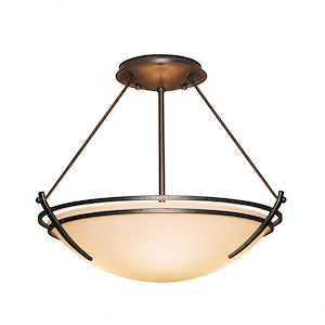 Tryne - 2 Light Small Semi-Flush Mount-12.5 Inches Tall and 16.4 Inches Wide