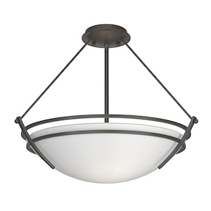 Tryne - 3 Light Medium Semi-Flush Mount-16.8 Inches Tall and 18 Inches Wide - 1045471