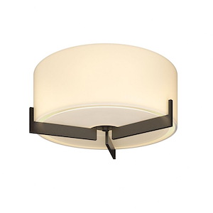 Axis - 1 Light Semi-Flush Mount-5.8 Inches Tall and 12.1 Inches Wide