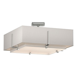 Exos - 4 Light Semi-Flush Mount In Contemporary Style-11 Inches Tall and 20.6 Inches Wide - 1045479