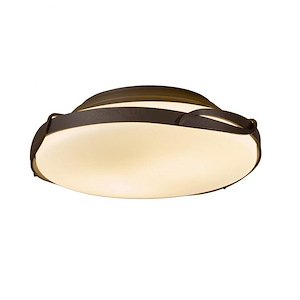 Flora - 2 Light Flush Mount In Traditional Style-4.7 Inches Tall and 13.9 Inches Wide - 1045487