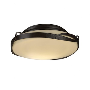 Flora - 2 Light Flush Mount In Traditional Style-4.7 Inches Tall and 13.9 Inches Wide - 1275296