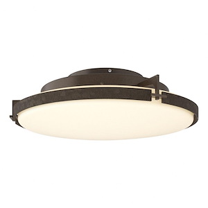 Metra - 28W 1 LED Flush Mount-7 Inches Tall and 24.3 Inches Wide - 1045490