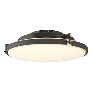 Metra - 28W 1 LED Flush Mount-7 Inches Tall and 24.3 Inches Wide