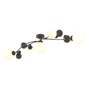 Sprig - 5 Light Semi-Flush Mount In Contemporary Style-11.3 Inches Tall and 21 Inches Wide - 1275298