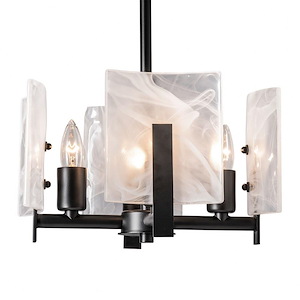 Arc - 4 Light Pendant In Contemporary Style-8.1 Inches Tall and 13.5 Inches Wide - 1275409