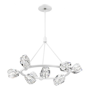 Gatsby - 9 Light Ring Pendant In Contemporary Style-21.2 Inches Tall and 31.7 Inches Wide - 1291149