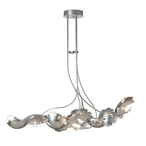 Pangea - 6 Light Linear Pendant-31.1 Inches Tall and 48.2 Inches Wide