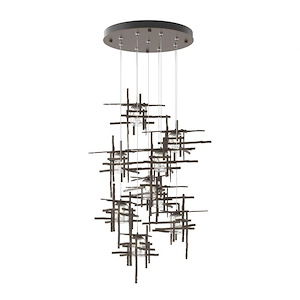 Tura - 9 Light Pendant In Contemporary Style-15 Inches Tall and 29.6 Inches Wide - 1275470