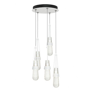 Link - 5 Light Pendant In Contemporary Style-16.1 Inches Tall and 13 Inches Wide