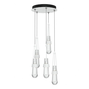 Link - 5 Light Pendant In Contemporary Style-16.1 Inches Tall and 13 Inches Wide - 1291141