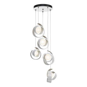 Riza - 5 Light Pendant In Contemporary Style-8.1 Inches Tall and 19.1 Inches Wide - 1291142