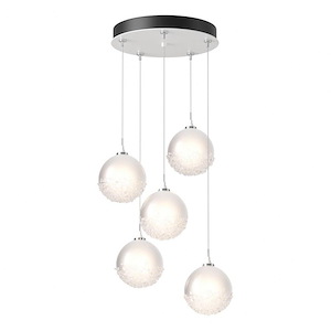 Fritz Globe - 5 Light Pendant-7.1 Inches Tall and 15.4 Inches Wide - 1291116