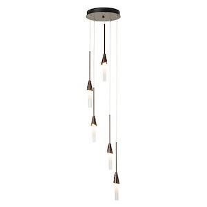 Lilium - 5 Light 90 OH Round Pendant-19.4 Inch Tall and 12.3 Inch Wide - 1399063