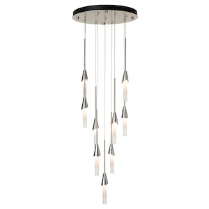 Lilium - 9 Light 90 OH Round Pendant-19.4 Inch Tall and 20.5 Inch Wide - 1399137