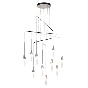 Lilium - 10 Light 90 OH Mobile Pendant-19.4 Inch Tall and 34.8 Inch Wide - 1399054