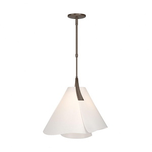 Mobius - 1 Light Small Pendant In Contemporary Style-16.5 Inches Tall and 17.5 Inches Wide - 1291229